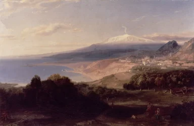 Taormina and Mount Etna, c.1840
